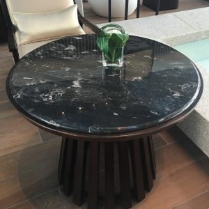 Silver Dragon Round Coffee Table