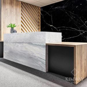 Grigio Calacatta Reception Counter