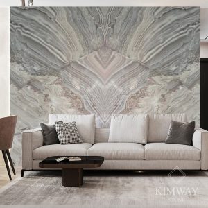 Blue Palisandro Feature Wall