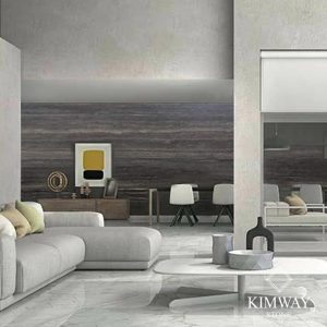 Traveltine Silver Feature Wall