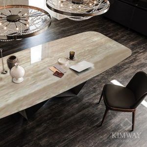 Traveltine Beige Dining Table