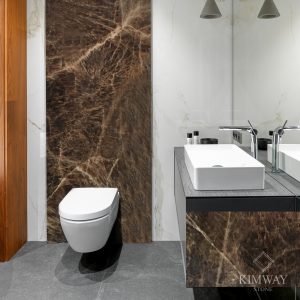 Golden Onyx Vanity Top & Wall