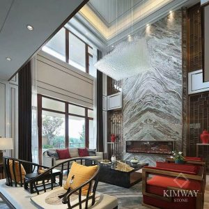 Purple Palisandro Feature Wall